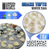 Touffes d'herbe - 2mm - Auto-Adhésif - L'hiver