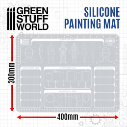 ▷ Silicone Painting Mat 400x300mm