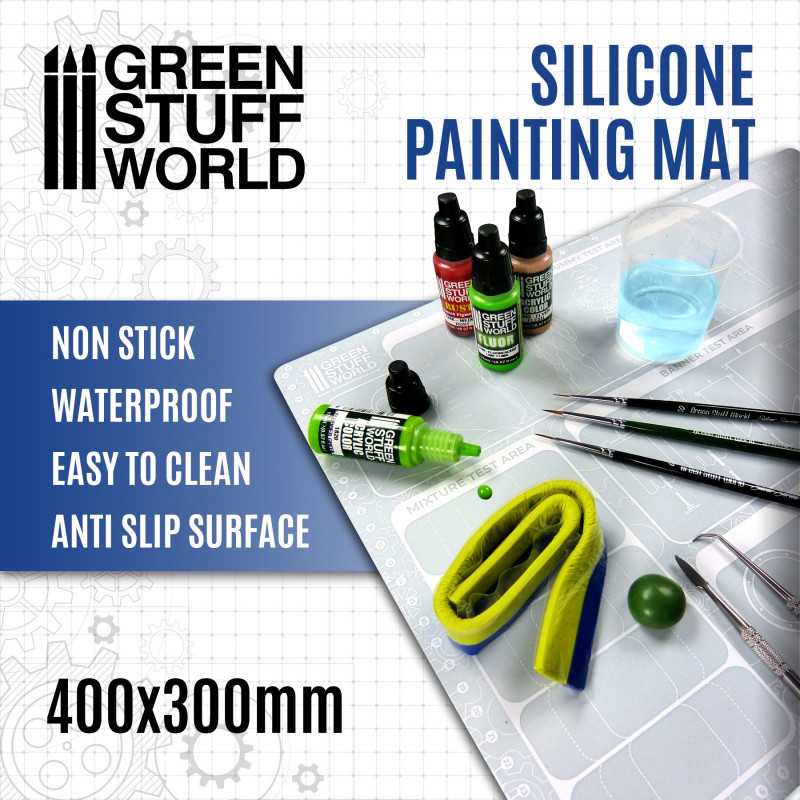 Silicone Painting Mat 400x300mm | Miniature Painting Mat