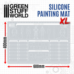▷ Silicone Painting Mat 600x400mm