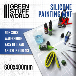 Silicone Painting Mat 600x400mm | Miniature Painting Mat