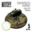 simulated BARBED WIRE - 1/65-1/72 (20mm)