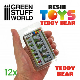 Teddy Bear Resin Set | Modern furniture and scenery