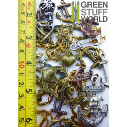 SteamPunk ANCHOR Beads 85gr