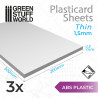 Plancha Plasticard 1'5mm - COMBOx3 planchas