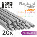 Plasticard PROFILÉ Mixtes x20 profilés