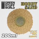 Dünner Hobby-Sand - Natürliche Farbe 200ml
