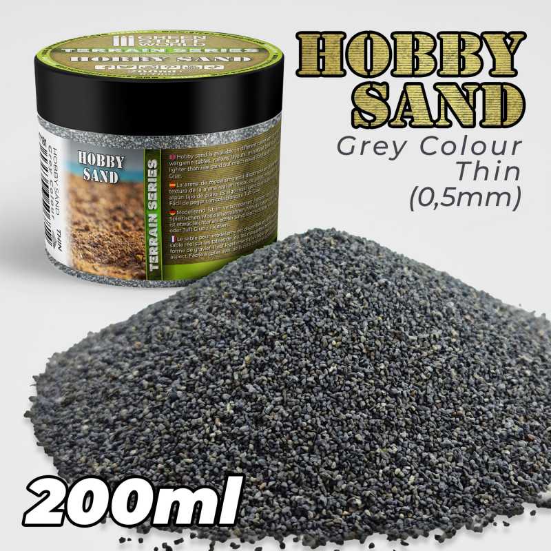 Thin Hobby Sand - Dark Grey 200ml | Hobby Sand