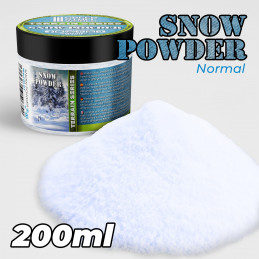 Modellbau Schneepulver - 200ml | Modellbauschnee