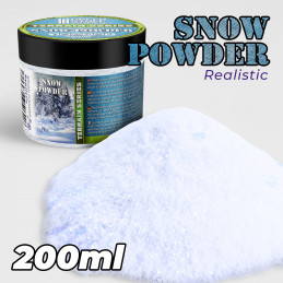REALISTIC Model SNOW Powder 200ml | Model Snow Effect