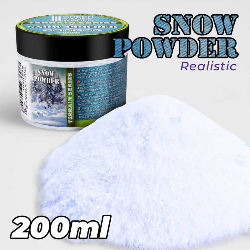 REALISTIC Model SNOW Powder 200ml | Model Snow Effect REALISTIC Model SNOW Powder 200ml | Model Snow Effect