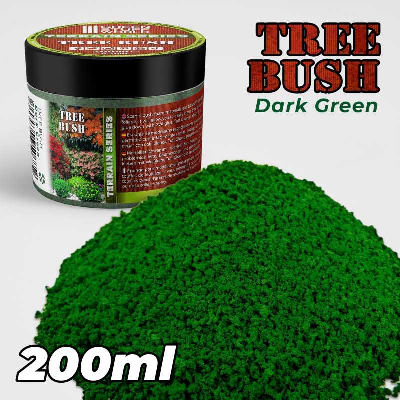 Tree Bush Clump Foliage - Dark Green - 200ml | Clump Foliage Tree Bush Clump Foliage - Dark Green - 200ml | Clump Foliage