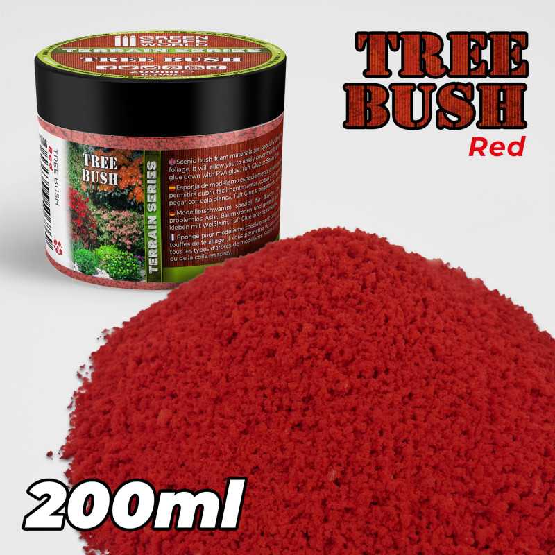 Tree Bush Clump Foliage - Red - 200ml | Clump Foliage