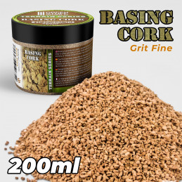 Fine Basing Grit - 200ml | Cork grit