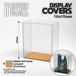Acrylic Display Case 115x175mm | Miniature Display Cases