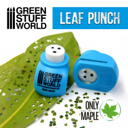 Miniature Leaf Punch MEDIUM BLUE | Medium 1/35-1/43-1/48