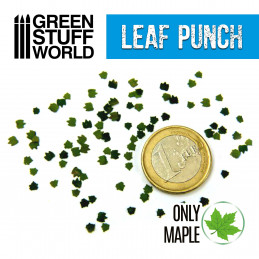 Miniature Leaf Punch MEDIUM BLUE | Medium 1/35-1/43-1/48