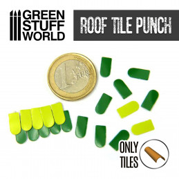 Miniature ROOF TILE Punch | Medium 1/35-1/43-1/48