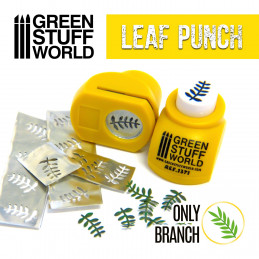 Miniature Branch Punch YELLOW | Medium 1/35-1/43-1/48