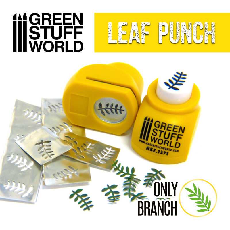 Miniature Branch Punch YELLOW | Medium 1/35-1/43-1/48 Miniature Branch Punch YELLOW | Medium 1/35-1/43-1/48