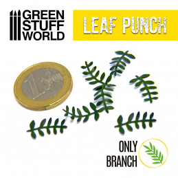 GREEN STUFF WORLD 1353 - Leaf Punch Miniature Light Blue - GreenModels