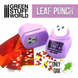 Miniature Leaf Punch LIGHT PURPLE | Medium 1/35-1/43-1/48