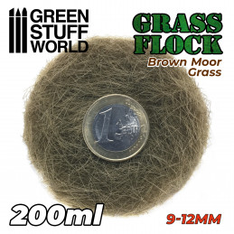 Prato Elettrostatico 9-12mm - Brown Moor Grass - 200ml | 9-12 mm