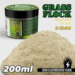 Cesped Electrostatico 2-3mm - HAYFIELD GRASS - 200ml