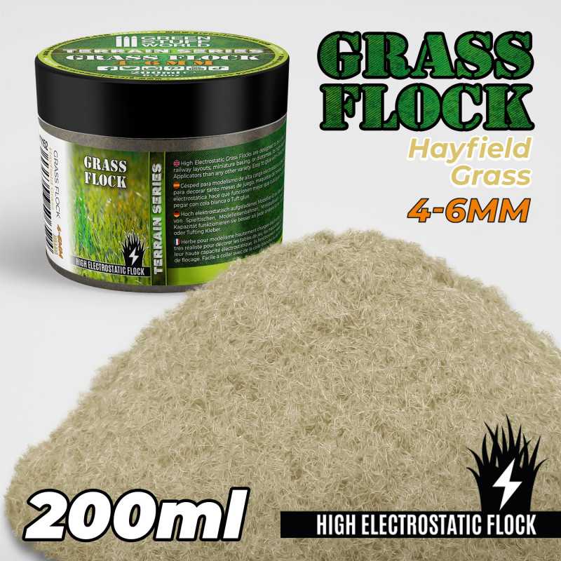 Prato Elettrostatico 4-6mm - HAYFIELD GRASS - 200ml | 4-6 mm