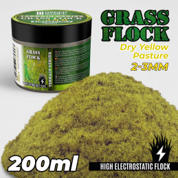 Herbe Statique 2-3mm- DRY YELLOW PASTURE - 200ml | Herbe 2-3 mm