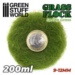 Cesped Electrostatico 9-12mm - SPRING GRASS - 200ml