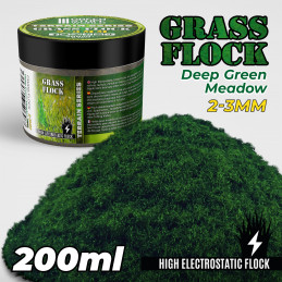 Herbe Statique 2-3mm- DEEP GREEN MEADOW - 200ml | Herbe 2-3 mm