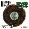 Elektrostatisches Gras 4-6mm - BURNT FIELDS - 200 ml