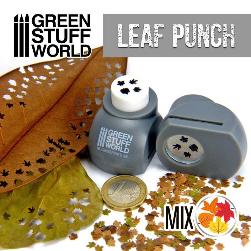 Miniature Leaf Punch GREY