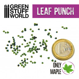 Miniature Leaf Punch MEDIUM PURPLE | Small 1/43-1/48-1/65