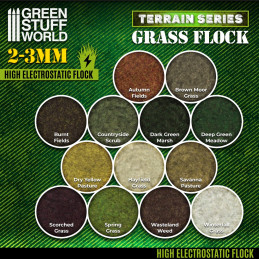 Herbe Statique 2-3mm- Brown Moor Grass - 200ml | Herbe 2-3 mm