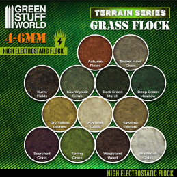 Grasfasern 4-6mm - Brown Moor Grass 200 ml | Grasfasern 4-6 mm