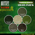 Static Grass Flock 9-12mm - BURNT FIELDS - 200 ml