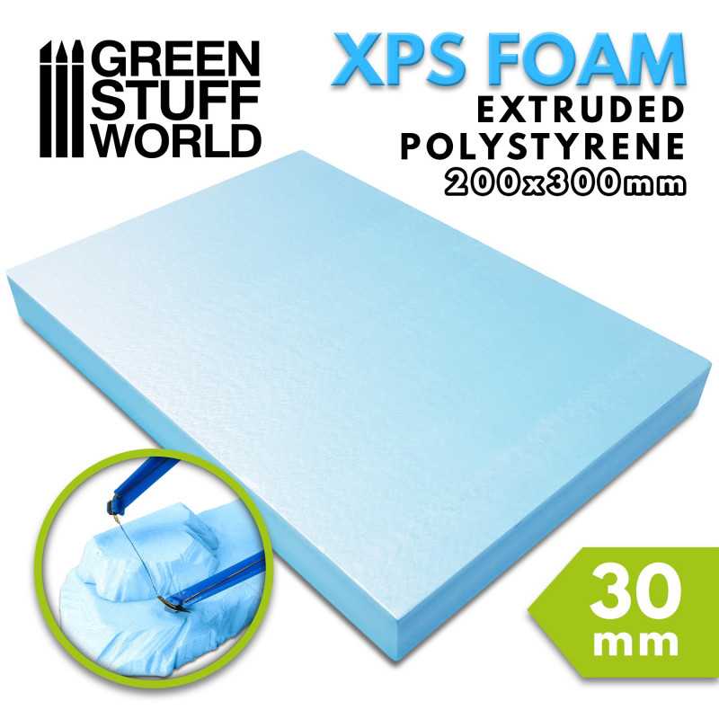 Polystyrène extrudé XPS 30mm - Taille A4 | Polystyrène XPS
