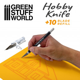 Professionelles Metall Bastel-Messer mit Ersatzklingen