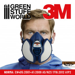 Mascara para pintar 3M Mascaras respiratorias