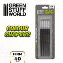 Colour Shapers Brushes SIZE 0 - BLACK FIRM