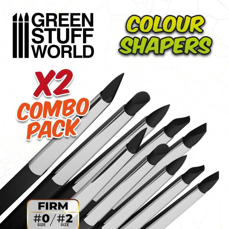 Pennelli in Silicone - Misura 0 e 2 - NERO FIRM | Pennelli in Silicone Pennelli in Silicone - Misura 0 e 2 - NERO FIRM | Pennelli in Silicone