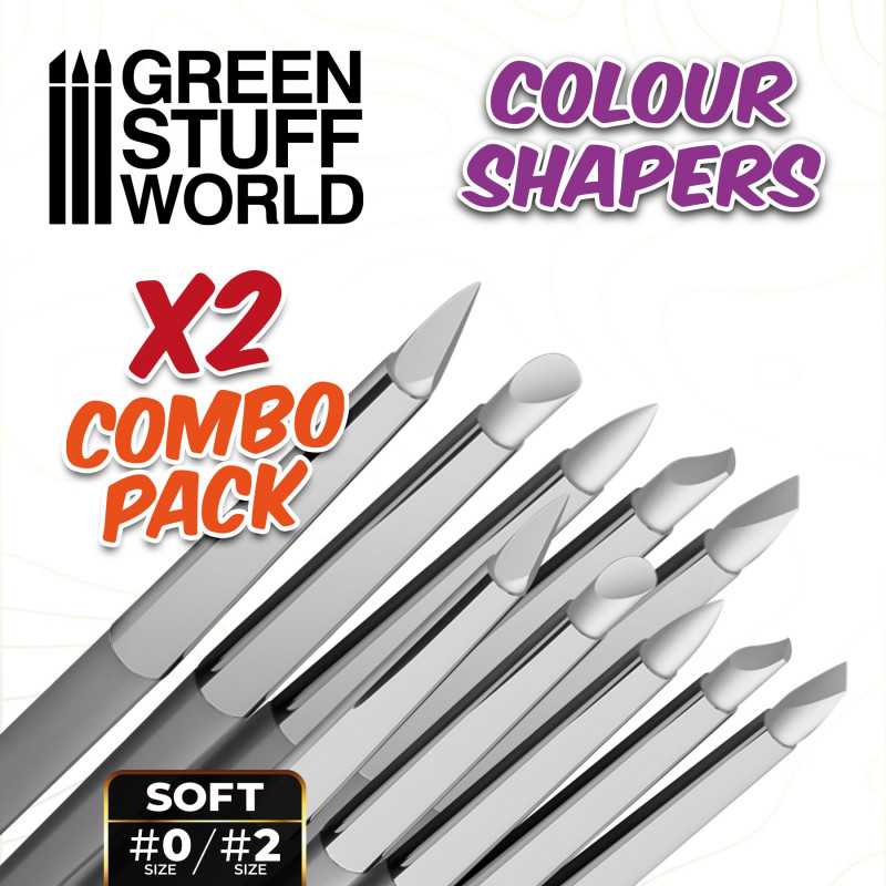 Pinceles Silicona - Combo Tamaño 0 y 2 - BLANCO SOFT Pinceles Silicona Pinceles Silicona - Combo Tamaño 0 y 2 - BLANCO SOFT Pinceles Silicona