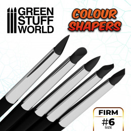 Pinceau Gomme 0 BLANC SOUPLE 5 pointes assorties Colour Shapers Warhammer -   Canada