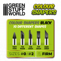 Colour Shapers - Combo Tamaño 0 y 2 - NEGRO FIRM