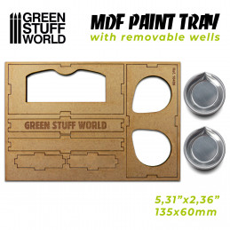 MDF Paint Tray | Paint Accesories