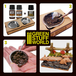 MDF Paint Tray | Paint Accesories