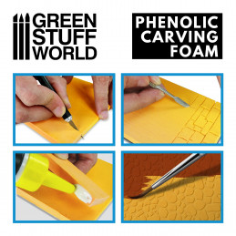 Phenolic Carving Foam 6mm | Carving Foam 6mm
