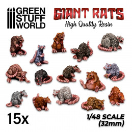 GIANT RATS Resin Set | Animals